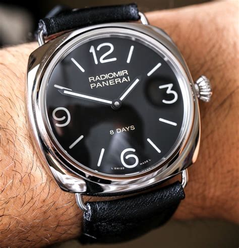 panerai radiomir 8 day|radiomir Panerai watch black seal.